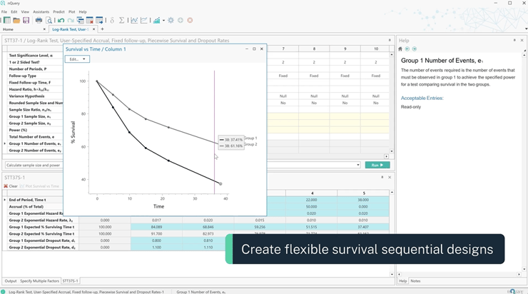 nQuery 9.4 - Group Sequential Design Overhaul For Survival Analysis