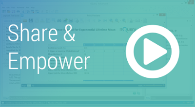 Share progress and empower your team with nQuery