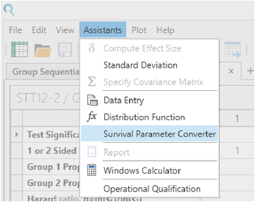 Sample Size Calculator Example- nQuery- Example 22- Img 02- Group Sequential Test of Two Survivals