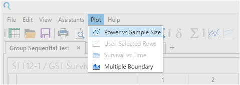 Sample Size Calculator Example- nQuery- Example 22- img 07- Group Sequential Test of Two Survivals