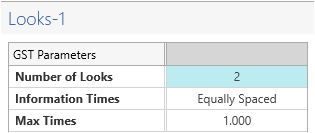 Sample Size Calculator Example- nQuery- Example 23- Img 04- Group Sequential Test of Two Survivals