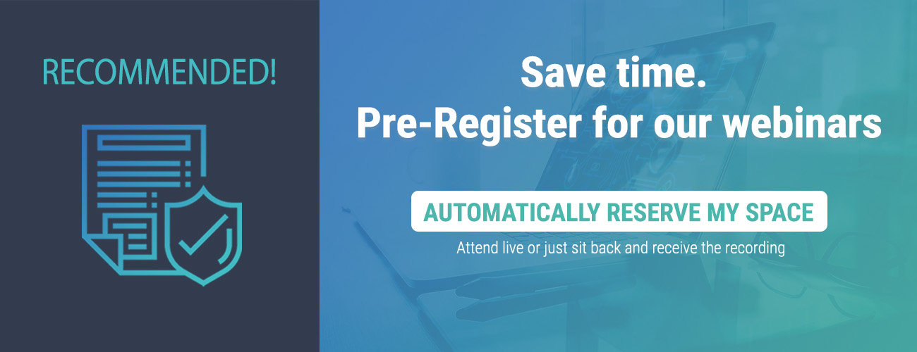 Pre register for nQuery webinars