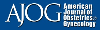 The American Journal of Obstretics and Gynecology Logo