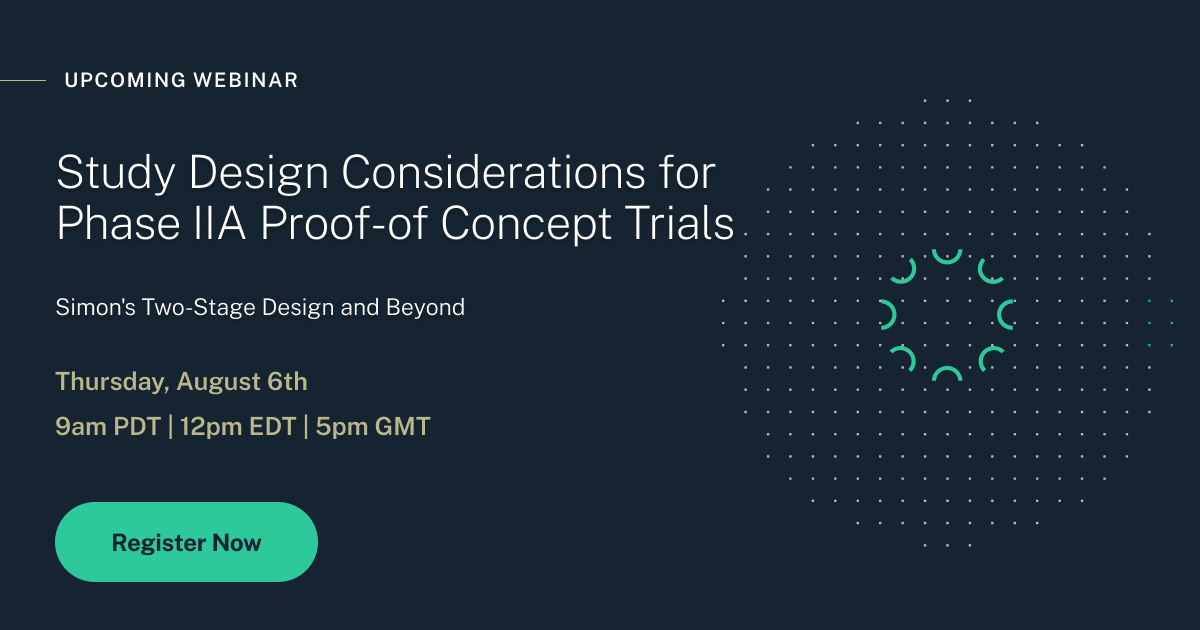 Study Design Considerations for Phase IIA Proof-of Concept Trials thumbnail image