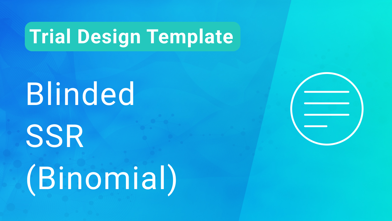 Blinded SSR Binomial Template