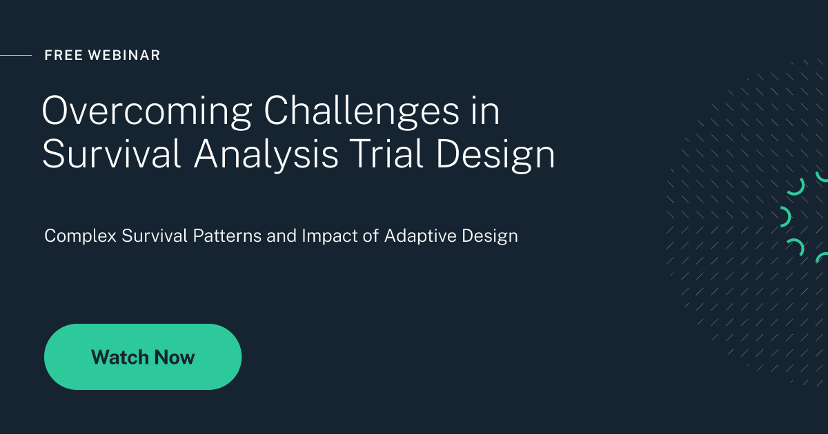 Overcoming Challenges in Survival Analysis Trial Design thumbnail image