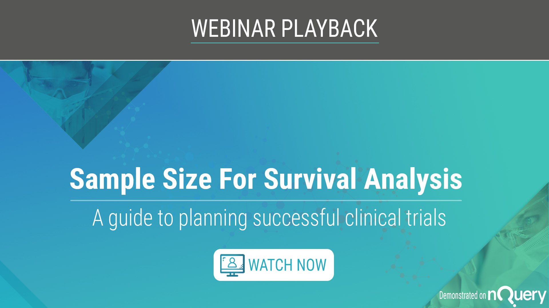 Sample Size for Survival Analysis - Webinar On Demand