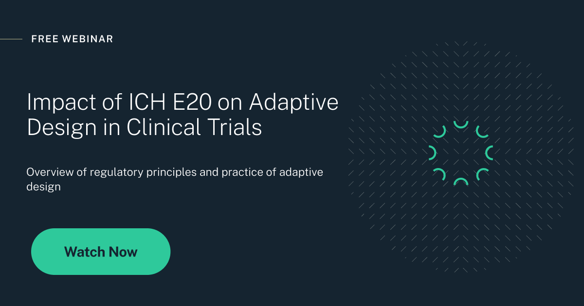 Impact of ICH E20 on Adaptive Design in Clinical Trials thumbnail image