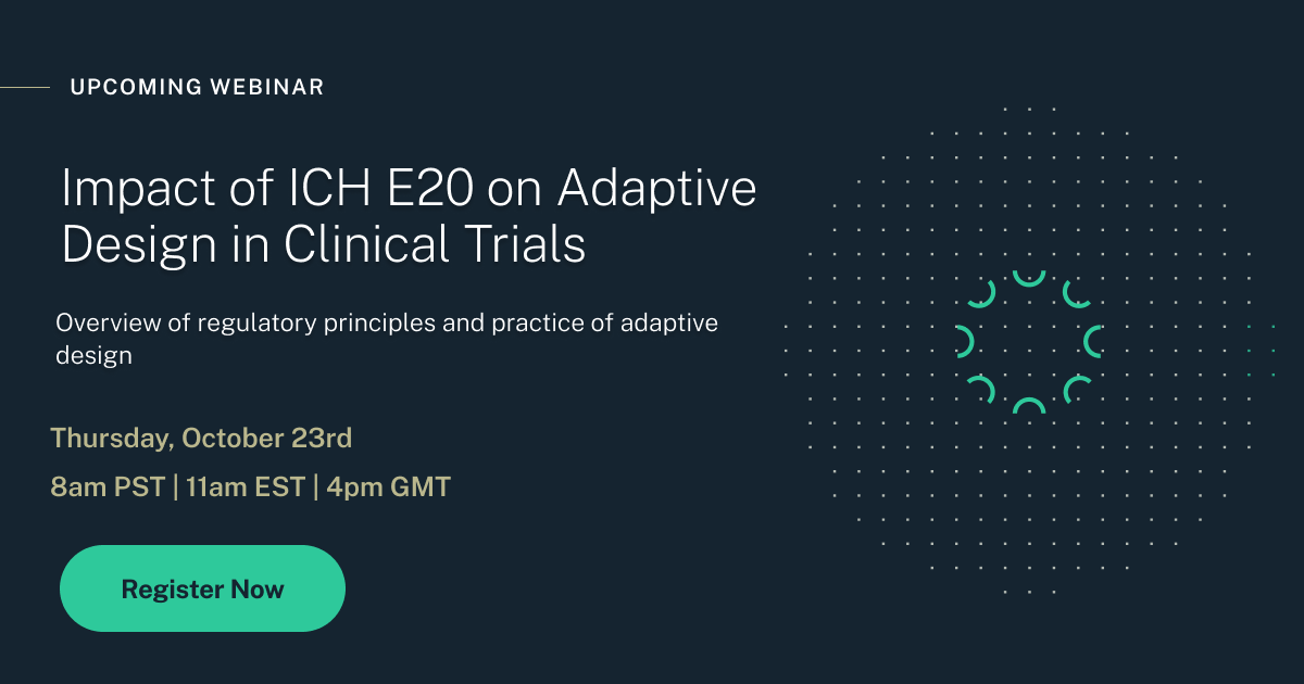 Impact of ICH E20 on Adaptive Design in Clinical Trials thumbnail image