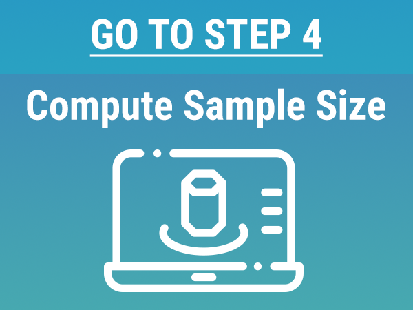 Step 4 Compute Sample Size  - Sample Size Calculator