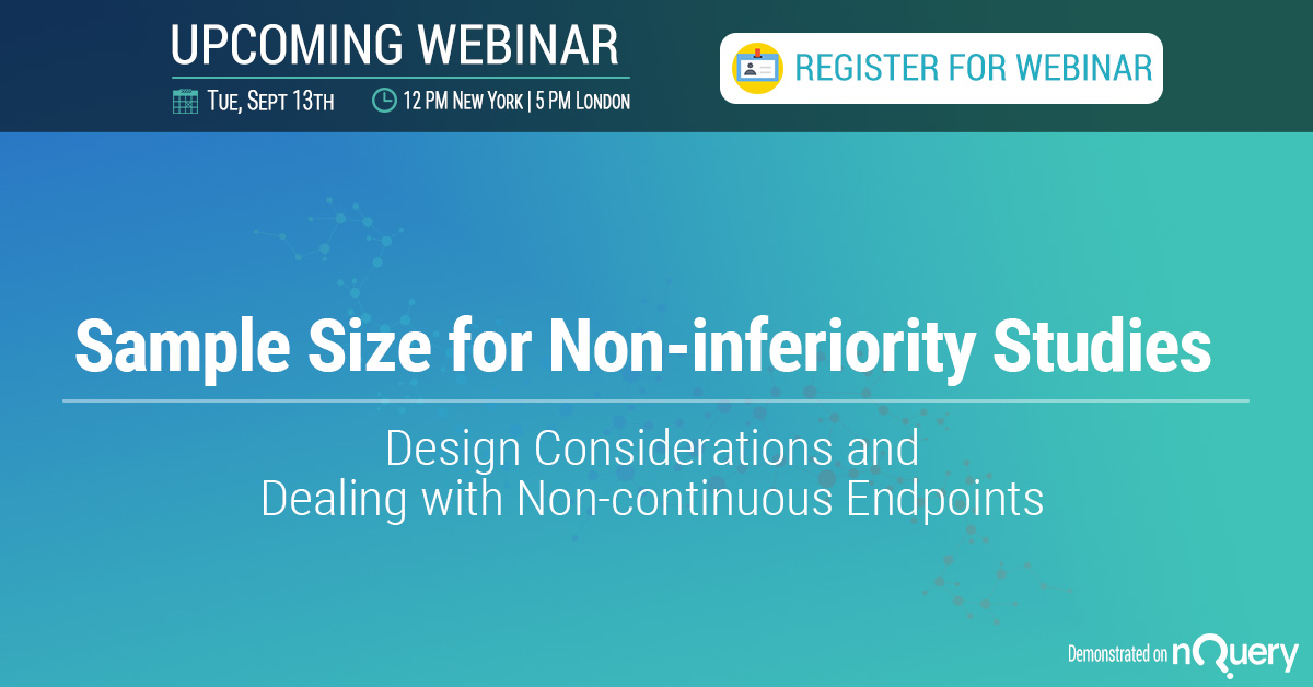 [inar] Sample Size for Noninferiority Studies